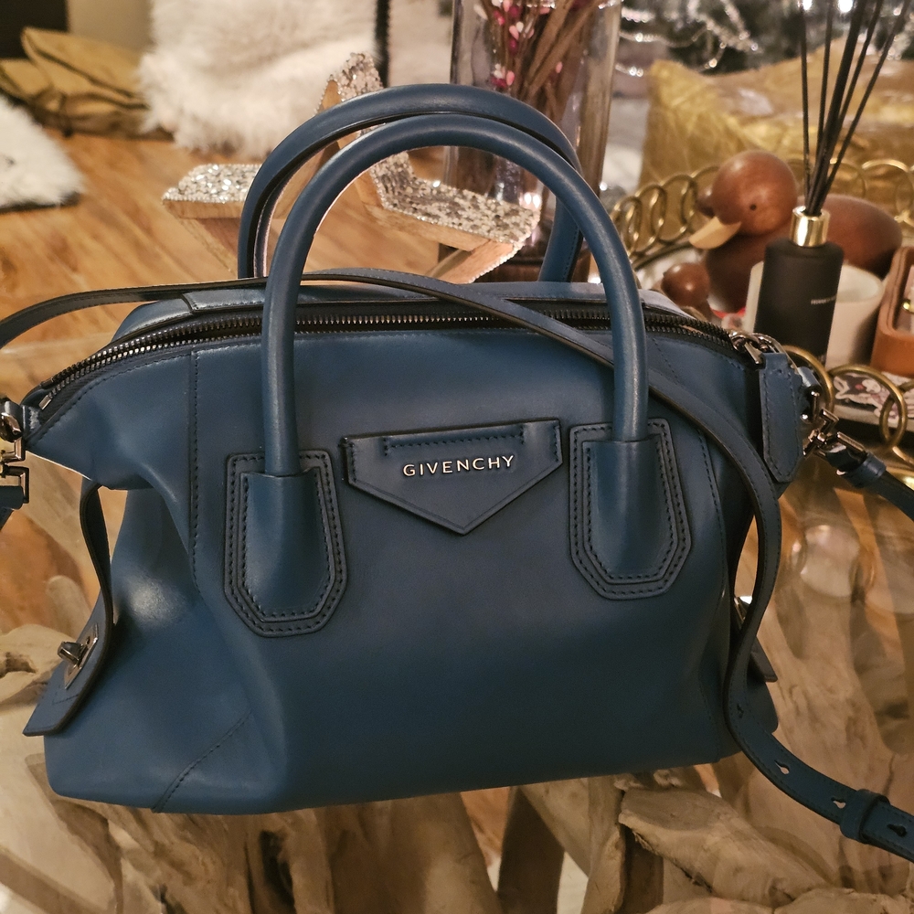 Givenchy Luxurious Blue Satchel